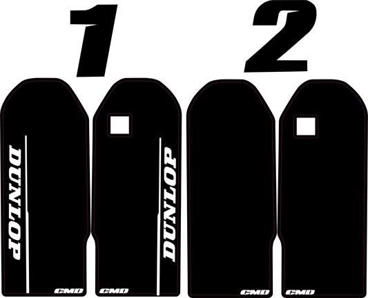 talaria fork gaurd decals