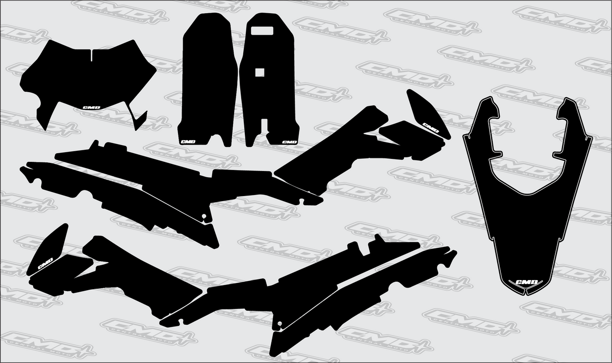 Ultra bee full plastics graphics kit