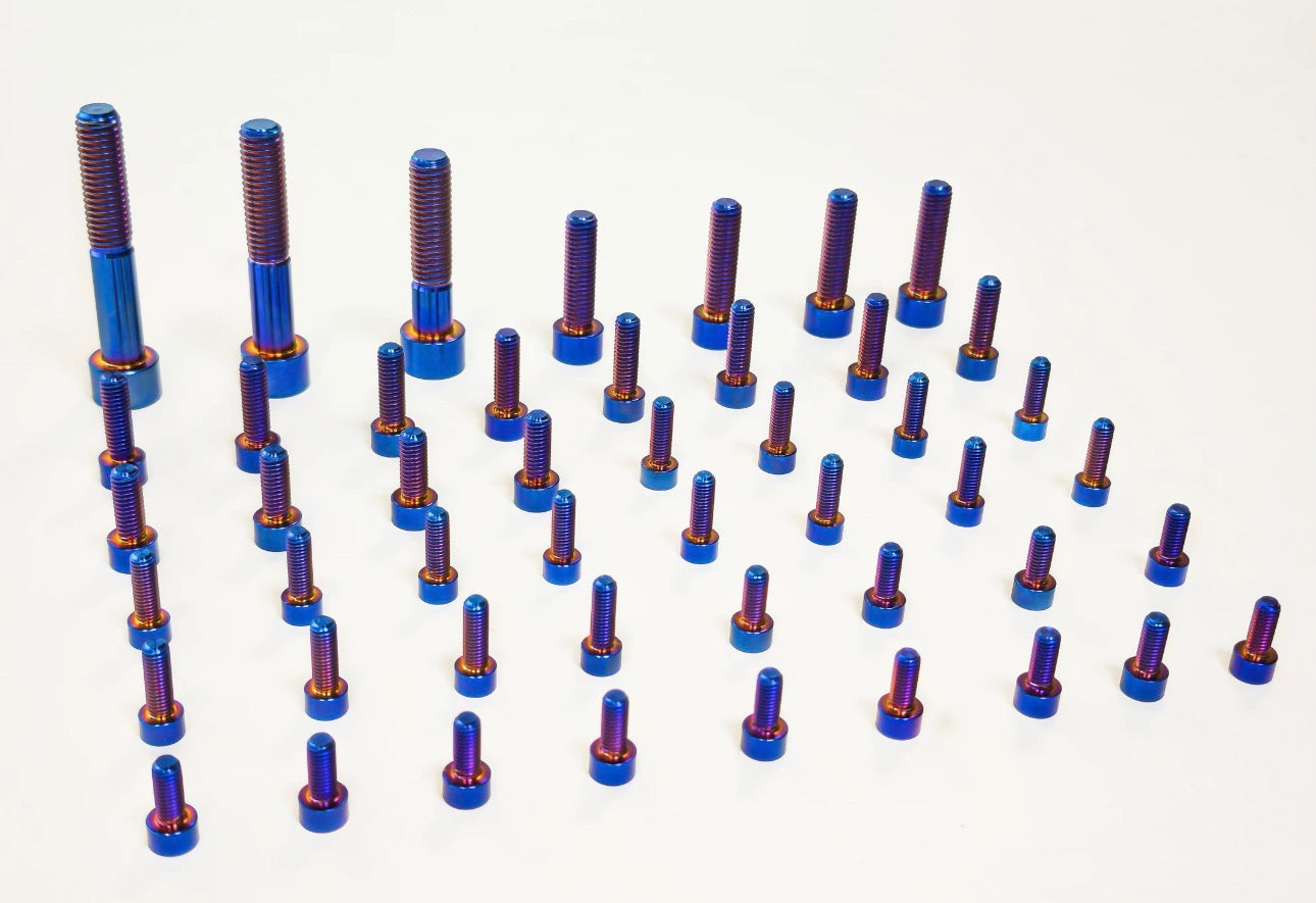 Surron light bee x full titanium kit 50+ bolts!