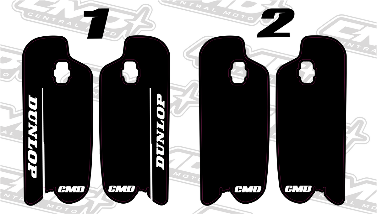 fast ace fork gaurd decals