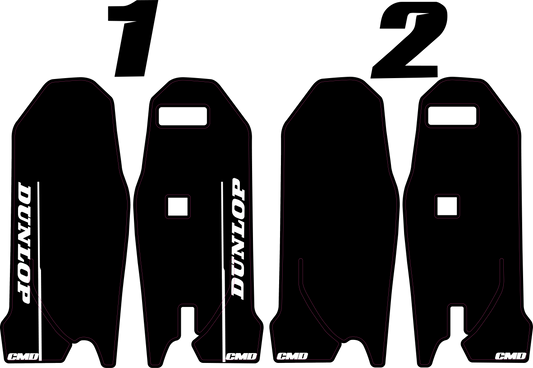 ultra bee fork gaurd decals